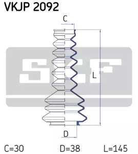 Фото VKJP2092 Комплект пыльника SKF {forloop.counter}}